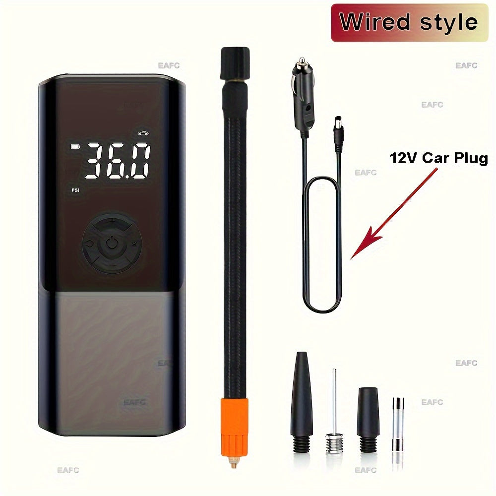 ZENTRO™ Portable Electric Car Tire Pump - 150PSI Cordless Air Compressor.