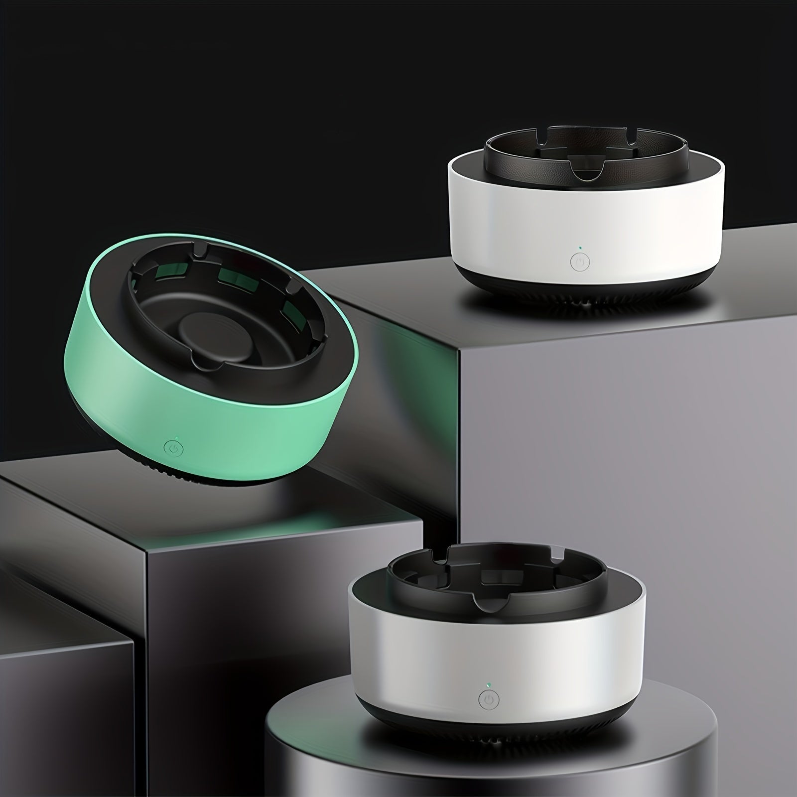 Zentro™ Smart Air-Purifying & Smokeless Ashtray