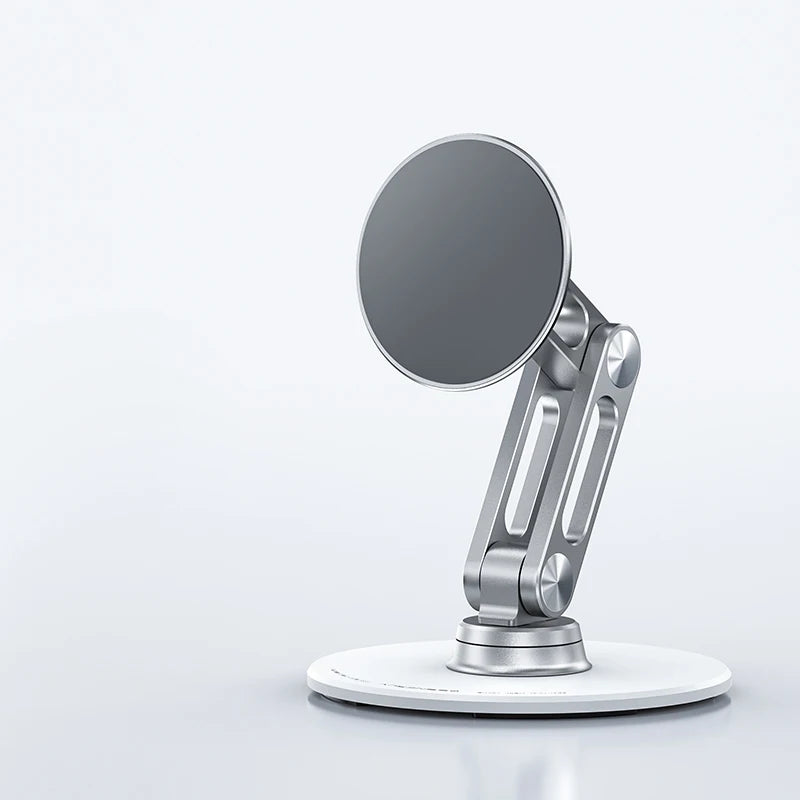 ZENTRO™ 360° Rotatable Magnetic Desk Phone Stand - Foldable & Adjustable.