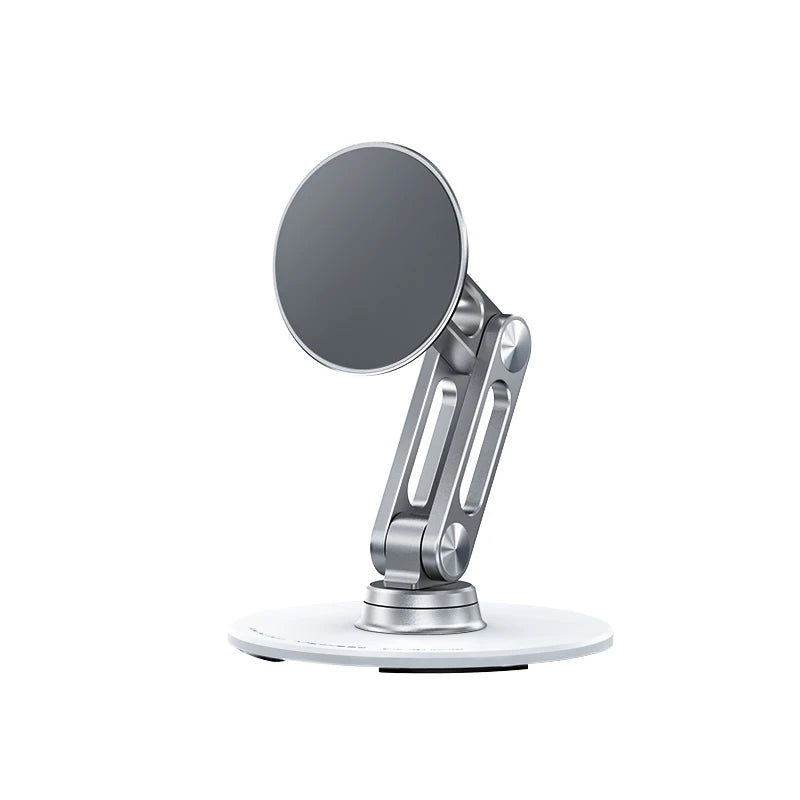 ZENTRO™ 360° Rotatable Magnetic Desk Phone Stand - Foldable & Adjustable.